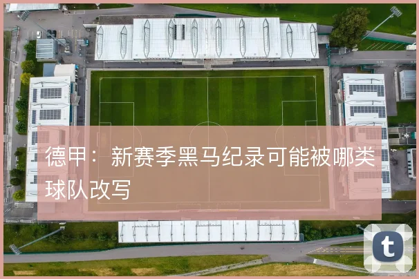 德甲:新赛季黑马纪录可能被哪类球队改写